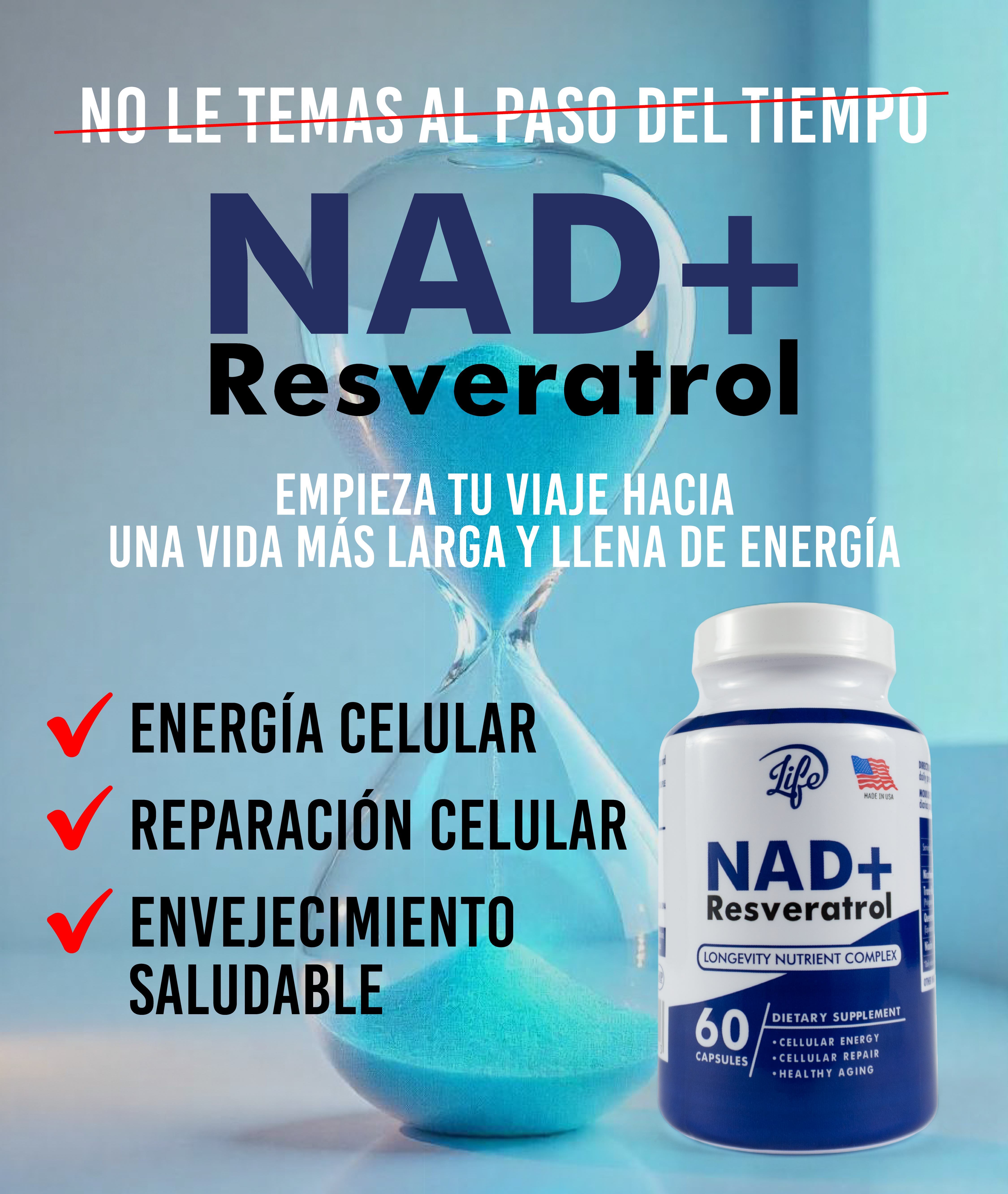 NAD+ Resveratrol Complex